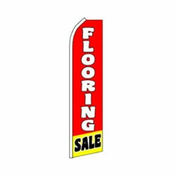 Flooring Sale Swooper Flag - 11.5ft X 2.5ft