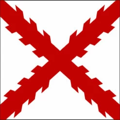 Cross Of Burgundy 3ft X 5ft Nylon Flag