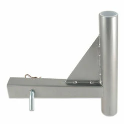 Aluminum Silver Trailer Hitch Bracket