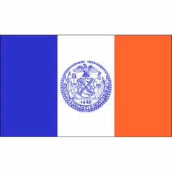 New York City Flag 3ft X 5ft Nylon