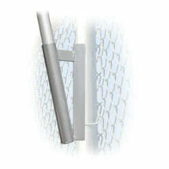 Swooper Pole Mount - Silver Angled