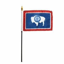 Wyoming Flag 4 X 6 Inch