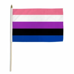 Gender Fluid Flag 12in X 18in
