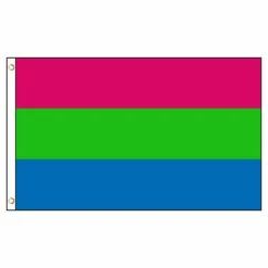 Polysexual Flag 3ft X 5ft Printed Polyester