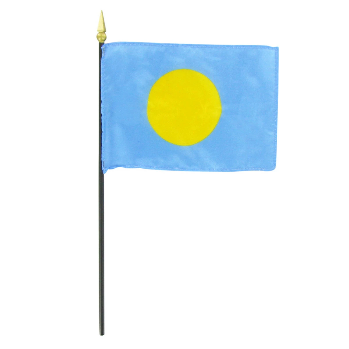 Palau 4" X 6" Stick Flag