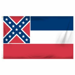 Old Mississippi 3ft X 5ft Printed Polyester Flag