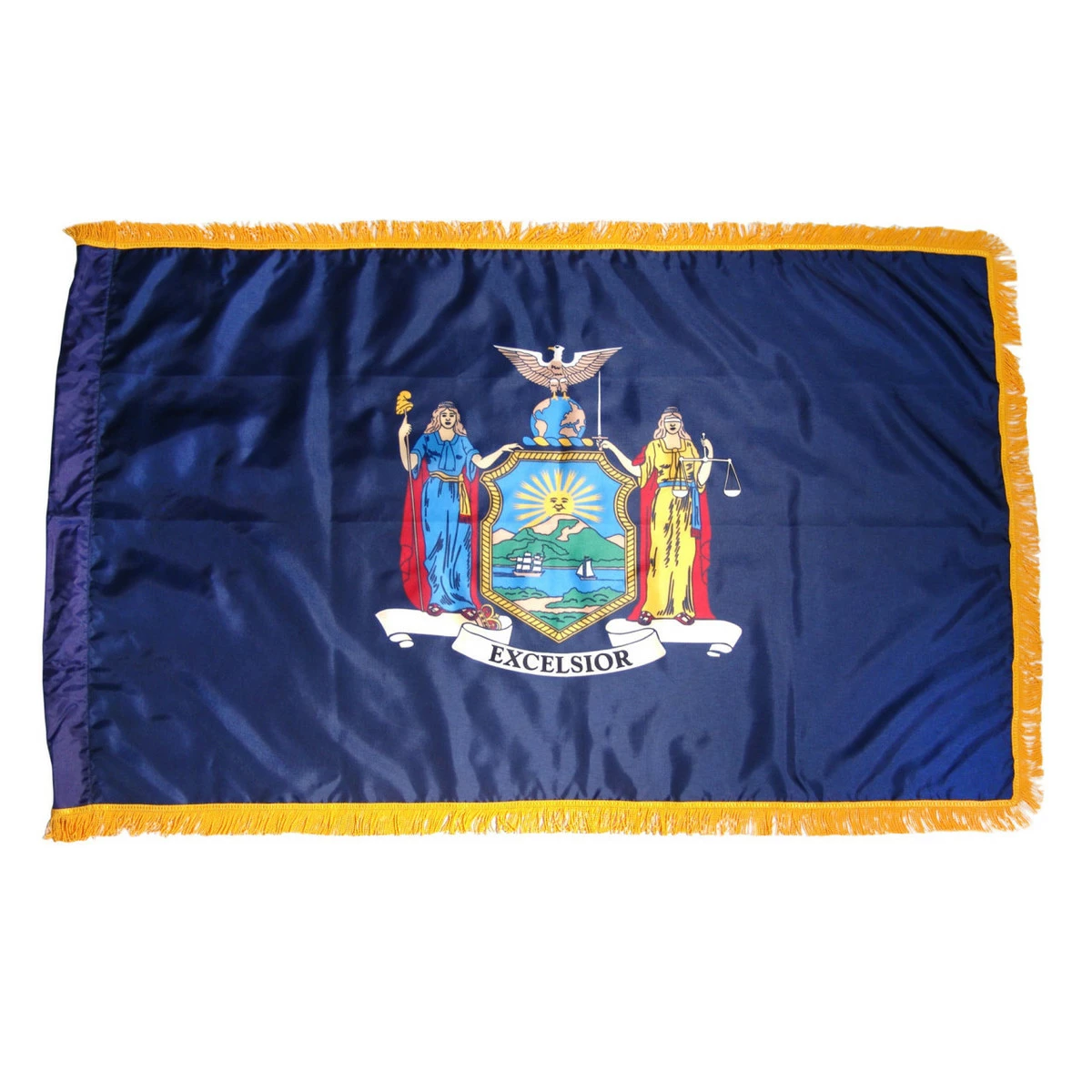 Super Tough New York 3ft X 5ft Flag, Flagpole, Base, And Optional Tassel - Image 10