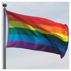 Rainbow Flag 3ft X 5ft Super Knit Poyester