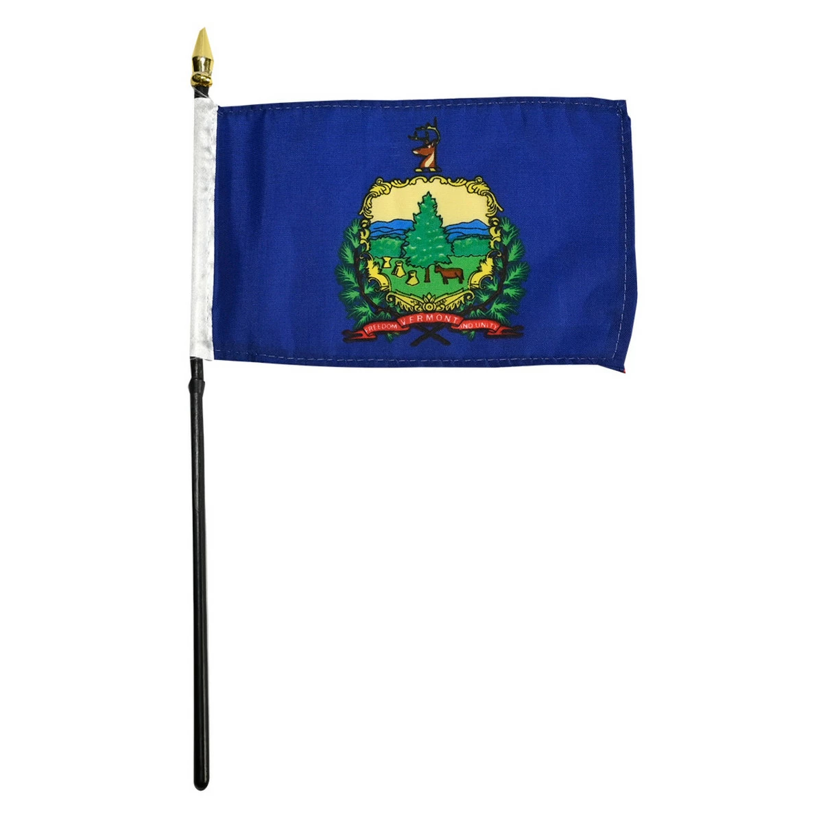 Vermont Flag 4 X 6 Inch