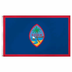 Guam Flag 3x5ft Super Knit Polyester