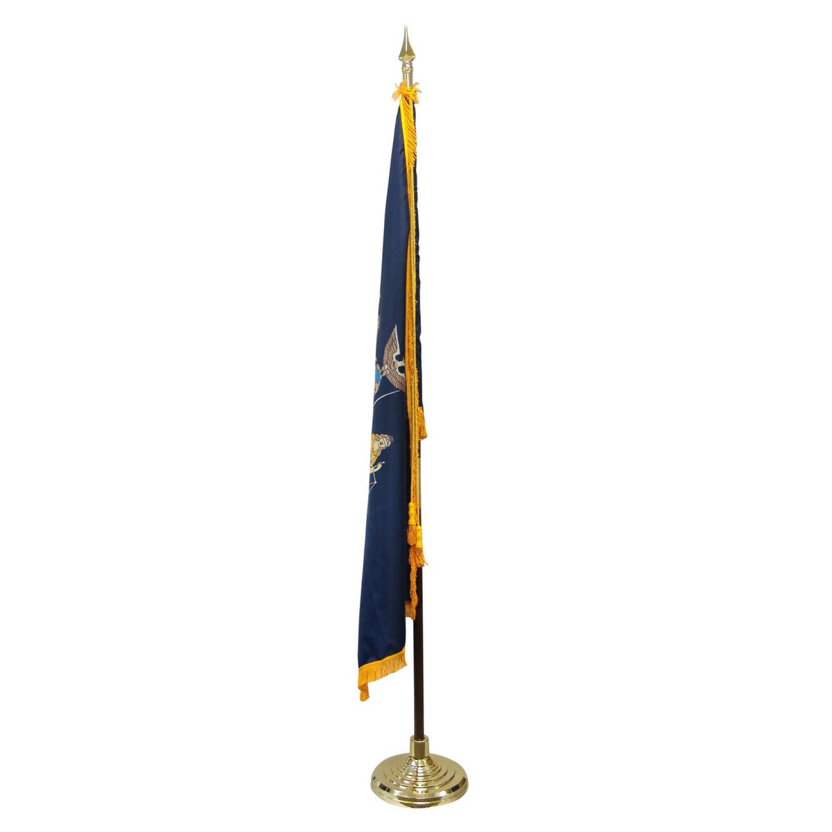 Super Tough New York 3ft X 5ft Flag, Flagpole, Base, And Optional Tassel - Image 8