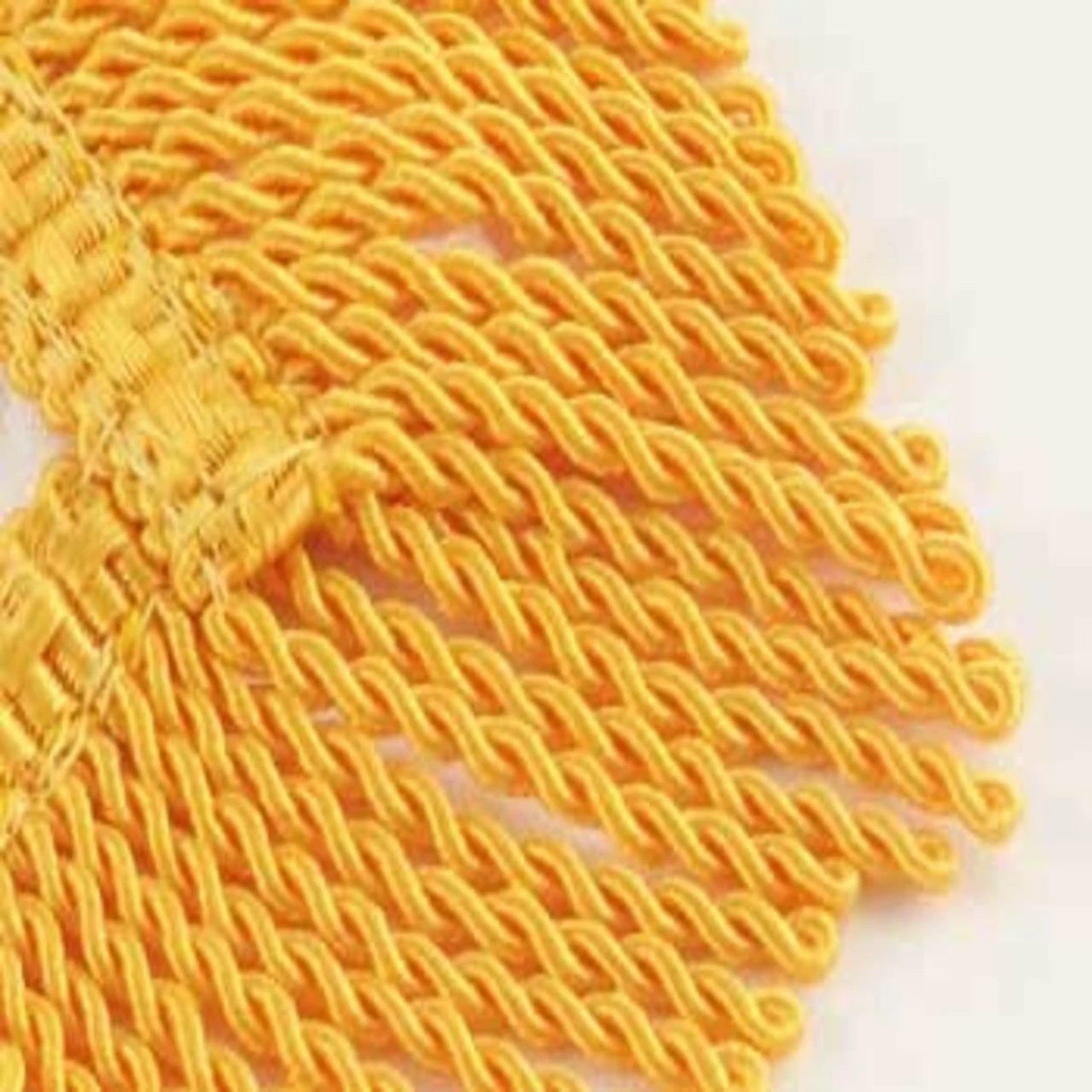 Indoor Navy Flag 3ft X 5ft Nylon W/ Fringe - Image 2