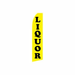 Liquor Swooper Flag - 11.5ft X 2.5ft