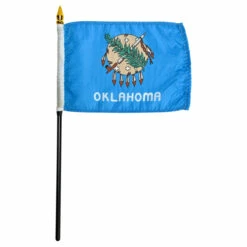 Oklahoma Flag 4 X 6 Inch