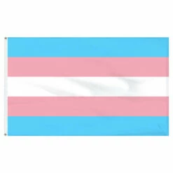 Transgender Flag 3ft X 5ft Printed Polyester
