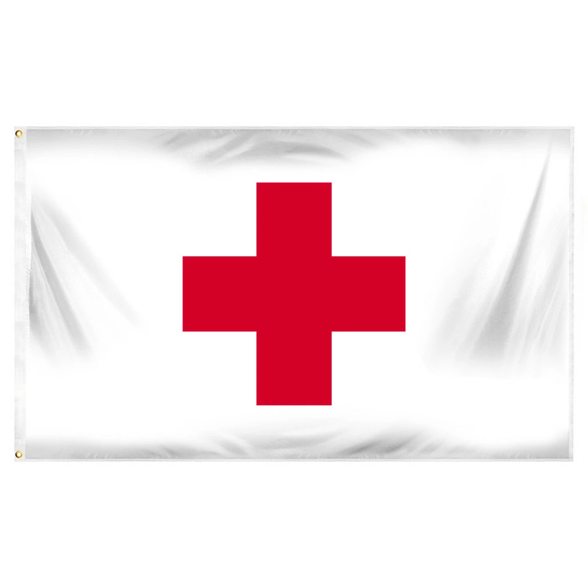 Red Cross 3ft X 5ft Polyester Flag