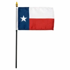 Texas Flag 4 X 6 Inch