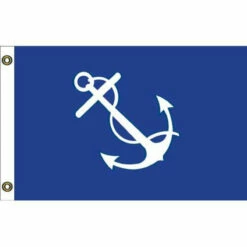 US YACHT PORT CAPTAIN 12in X 18in Flag