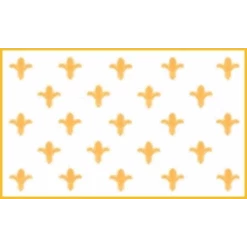 Fleur De Lis 3ft X 5ft Nylon Flag