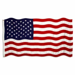 3ft X 5ft Standard Sewn Polyester American Flag - US Made