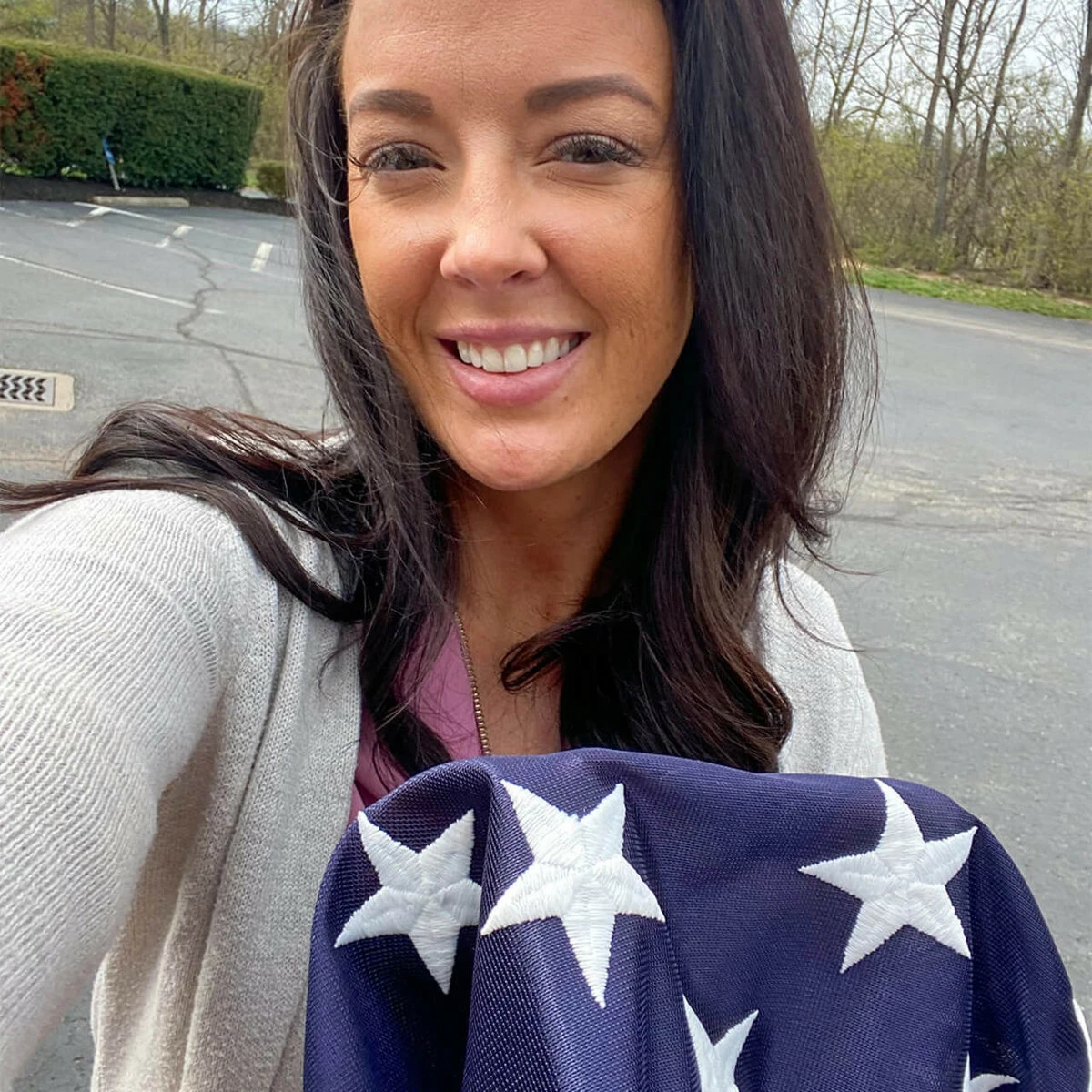 4ft X 6ft Super Tough Sewn Polyester American Flag - Image 10