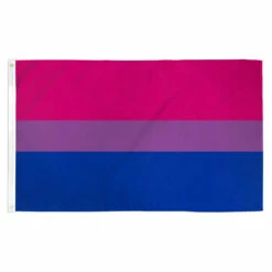 Bi Pride "Bisexual" Flag 4ft X 6ft Printed Polyester