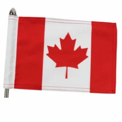 Super Tough Canada Parade Motorcycle Flag - 10" X 15"