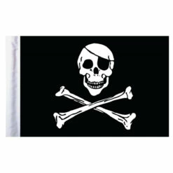 Pirate Parade Motorcycle Flag - 10" X 15"