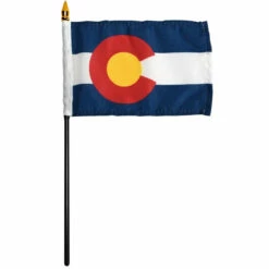 Colorado Flag 4 X 6 Inch