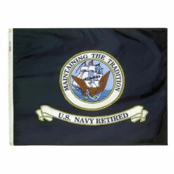 US Navy - Retired - 3ft X 4ft Nylon