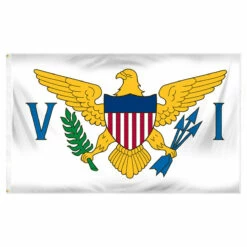 US Virgin Islands Flag 3ft X 5ft Printed Polyester