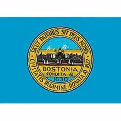 Boston City Flag 3ft X 5ft Nylon