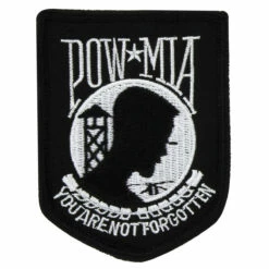 POW MIA PATCH - 2.25" X 3"