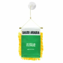 Saudi Arabia Mini Window Banner - 4in X 6in