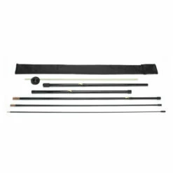 Blade And Teardrop Black Pole With Spike - 16ft - Bundled Pricing