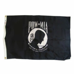 POW MIA Flag 2ft X 3ft Nylon - Single-Sided