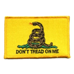 Gadsden Patch (Don't Tread On Me) - Single - 3.5" X 2.25"