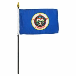 Minnesota Flag 4 X 6 Inch