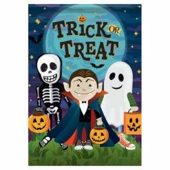 Carson Halloween Banner Flag - Boo Crew - 28in X 40in