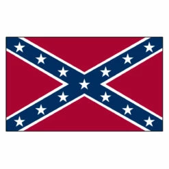 Confederate Rebel Flag 3ft X 5ft Printed Polyester