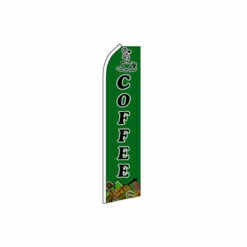Coffee Swooper Flag - 11.5ft X 2.5ft