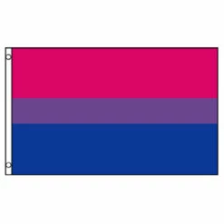 Bi Pride "Bisexual" Flag 3ft X 5ft Printed Polyester