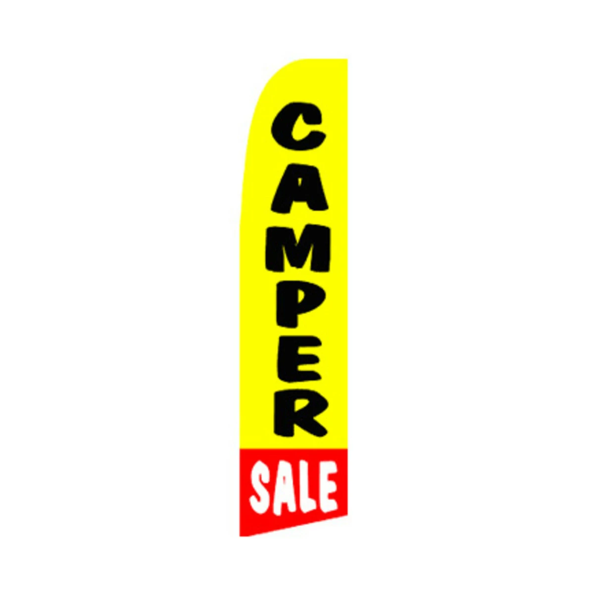 Camper Sale Swooper Flag - 11.5ft X 2.5ft
