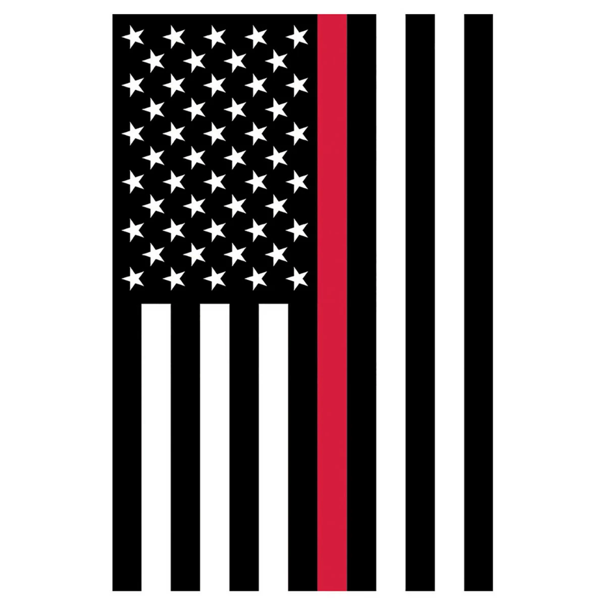 Banner Flag - Thin Red Line - 28in X 40in