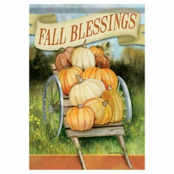 Carson Fall Garden Flag - Fall Blessings - 12.5in X 18in