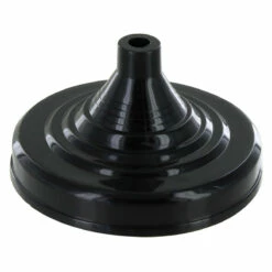 Unweighted Hand Flag Base For One 4in X 6in Stick Flag - Black