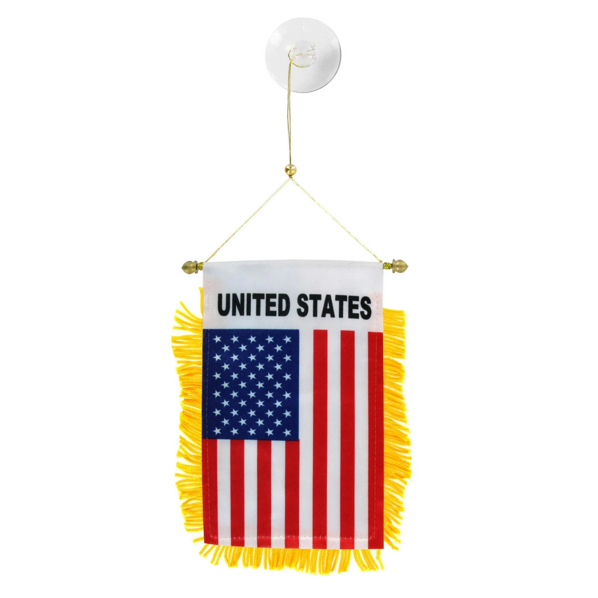 United States Mini Window Banner - 4in X 6in