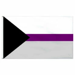 Demisexual Flag 3ft X 5ft Printed Polyester