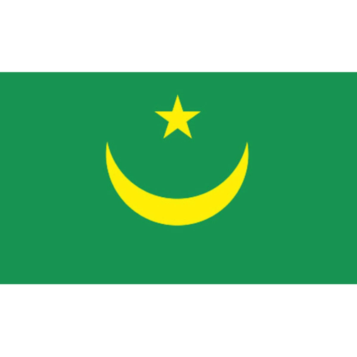 Old Mauritania 4" X 6" Stick Flag