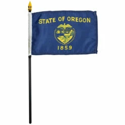 Oregon Flag 4 X 6 Inch